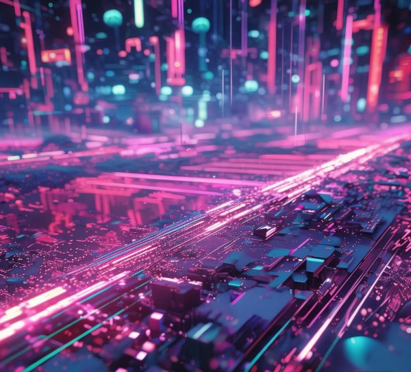 4k高清赛博朋克科技动态边框，重塑视觉体验的数字艺术新范式——从像素到沉浸感的跨越